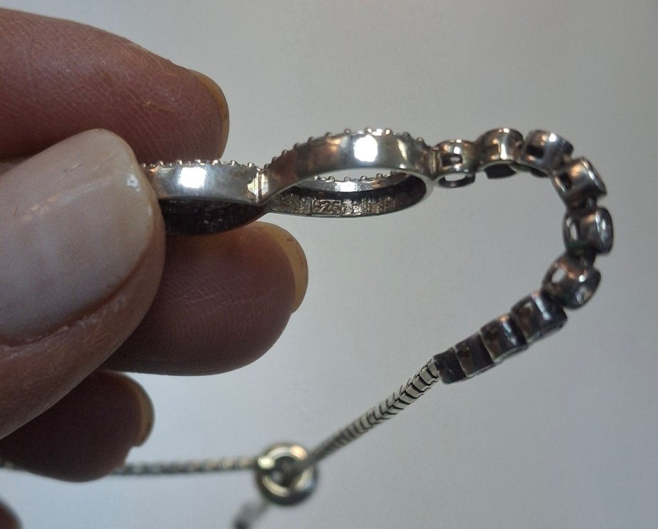 Zincir Detaylı Sonsuzluk Figürlü Bileklik - Görsel 3