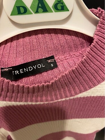 Trendyol & Milla Trendyol Çizgili Crop