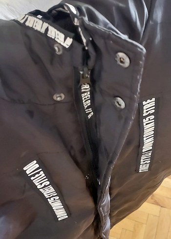 Defacto Siyah Uzun erkek cocuk Kış Montu 12 yas - Görsel 4