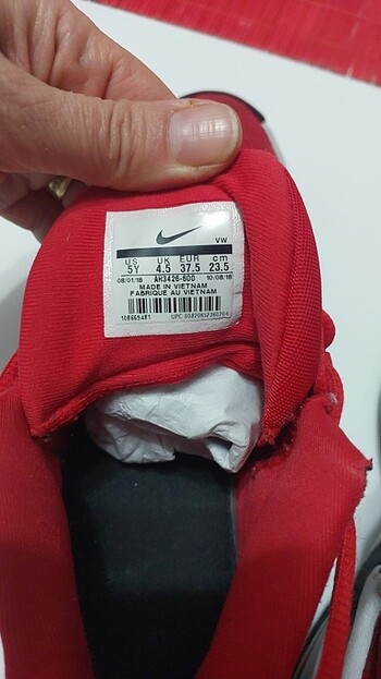 37 Beden Nike infuriate basketbol 37.5