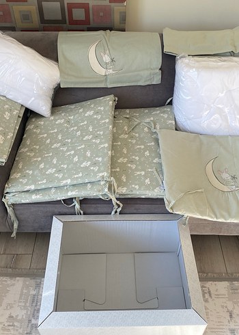 Yataş %100 pamuk Rabbit bebek uyku seti sıfır - Görsel 14