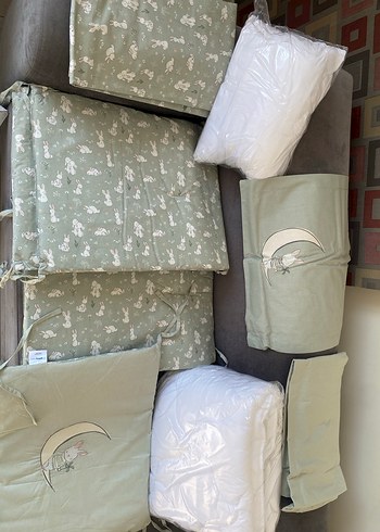 Yataş %100 pamuk Rabbit bebek uyku seti sıfır - Görsel 11