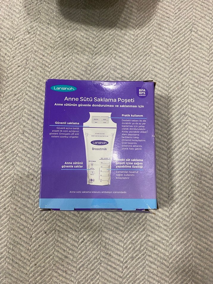Lansinoh Anne Sütü Saklama Poşeti 50 adet - Görsel 3
