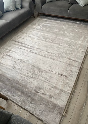 Pierre Cardin 200x290 lık 6 mt Monet marka İpek halı faturalı - Görsel 6