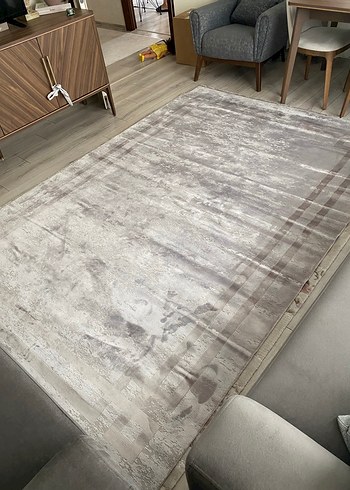 Pierre Cardin 200x290 lık 6 mt Monet marka İpek halı faturalı - Görsel 3