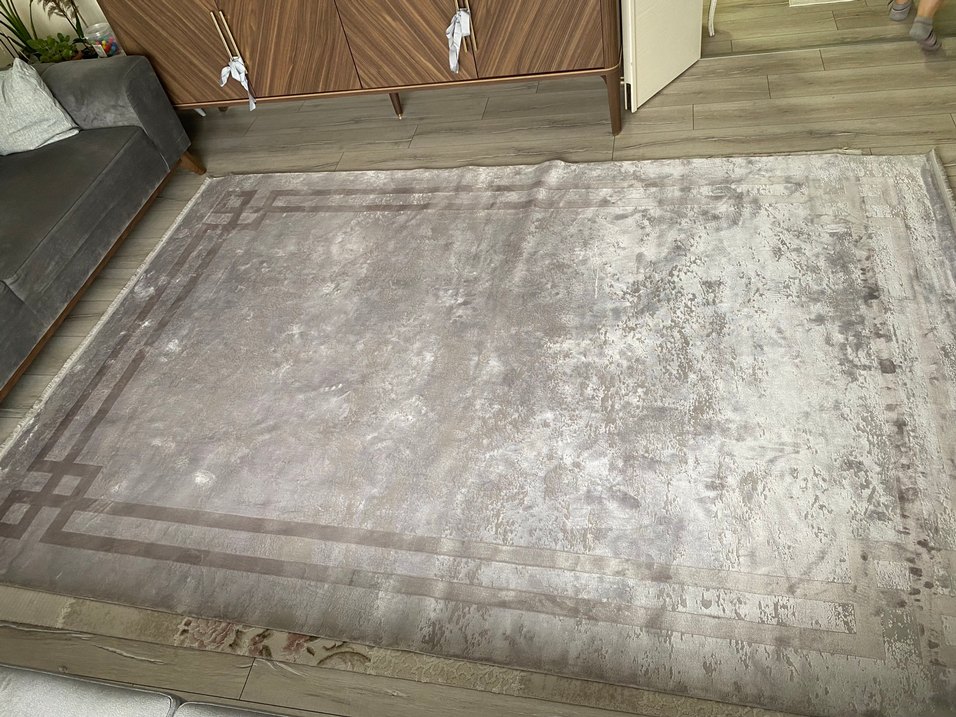 Pierre Cardin 200x290 lık 6 mt Monet marka İpek halı faturalı - Görsel 2