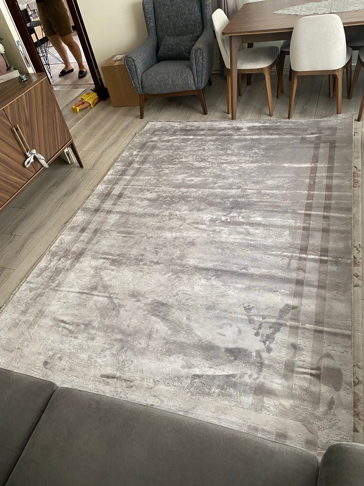 Pierre Cardin 200x290 lık 6 mt Monet marka İpek halı faturalı - Görsel 4