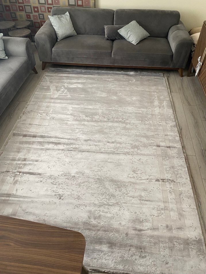 Pierre Cardin 200x290 lık 6 mt Monet marka İpek halı faturalı - Görsel 5