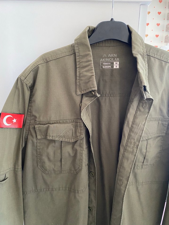 Taktik gömlek hali renk M beden - Görsel 3