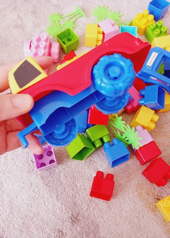 Beden Renkli Lego Blokları Seti