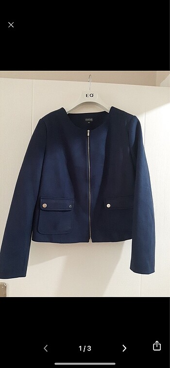 Lacivert blazer ceket