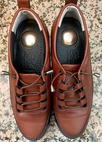 38 Beden kahverengi Renk Bayan dolgu topuk ayakkabı 