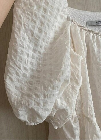 LC Waikiki Günlük Beyaz elbise