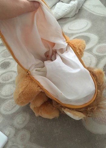 Beden Aslan Peluş Çocuk Çantası