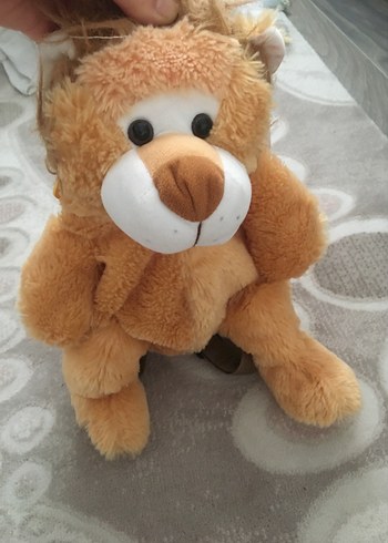 Fisher Price Aslan Peluş Çocuk Çantası