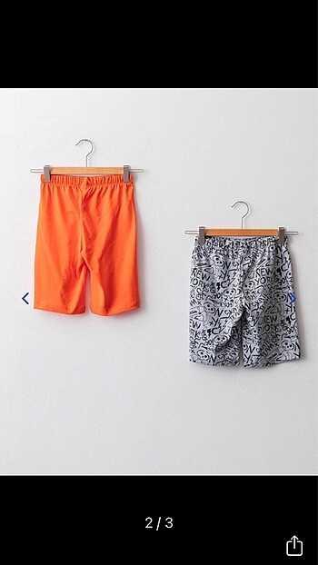 LC Waikiki LCWaikiki 6-7 Yaş Erkek Çocuk 2li Şort