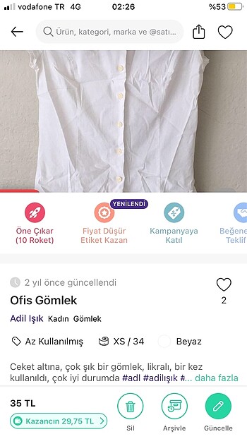 Adil Işık Ofis Gömlek
