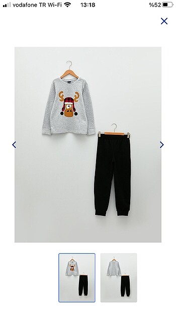 LCWaikiki 7-8 Yaş Erkek Çocuk Pijama Takımı