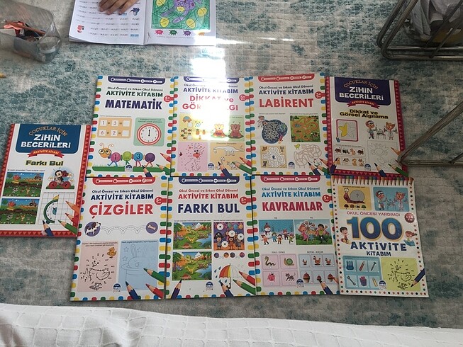 Okul Öncesi Aktivite Kitapları