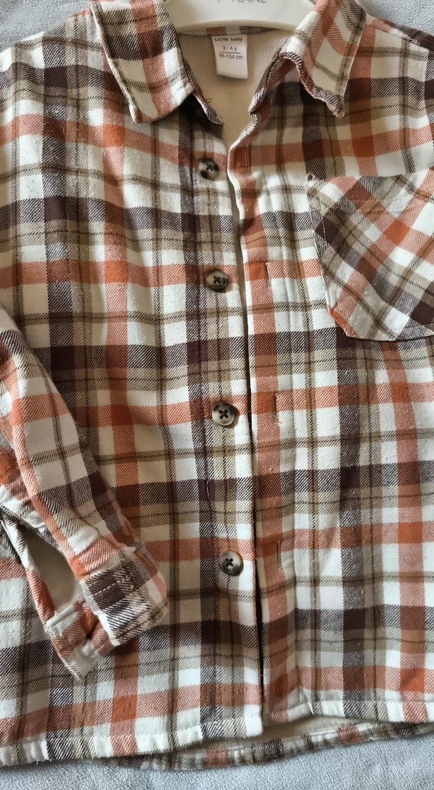 Erkek Çocuk Uzun Kollu Gömlek - Görsel 4