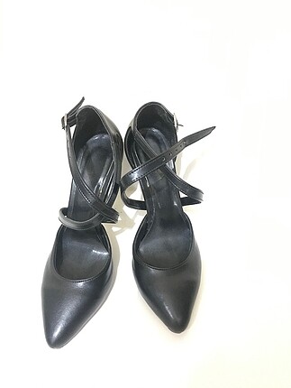 36 Beden Siyah topuklu stiletto