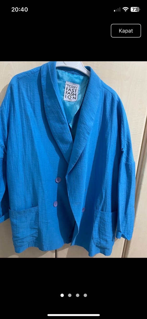 Mavi ceket - Görsel 3
