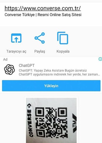 39 Beden siyah Renk Converse Kadın Siyah Yüksek Spor Ayakkabı