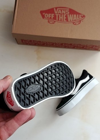 Vans Vans Siyah Erkek Çocuk Sneaker Velcro