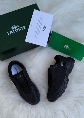 Lacoste Siyah Erkek Spor Ayakkabı - Görsel 5