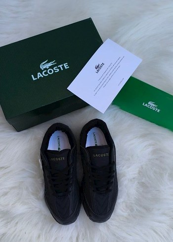 Lacoste Siyah Erkek Spor Ayakkabı - Görsel 2