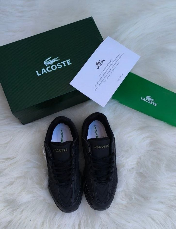 Lacoste Siyah Erkek Spor Ayakkabı - Görsel 2