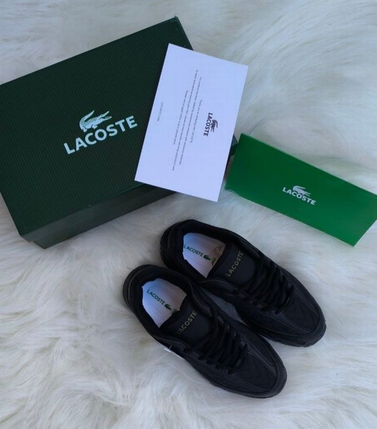 Lacoste Siyah Erkek Spor Ayakkabı - Görsel 3