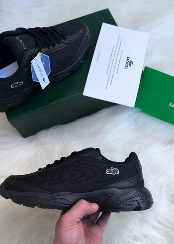 Lacoste Siyah Erkek Spor Ayakkabı - Görsel 4