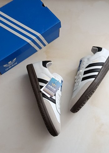 Adidas Samba Beyaz - Siyah İthal ürün Barkodlu ürün 