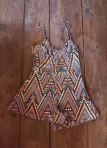 H&M askılı şort tulum