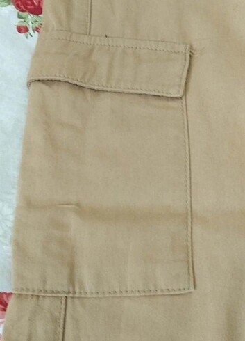 34 Beden camel Renk DeFacto 34 beden kargo pantolon