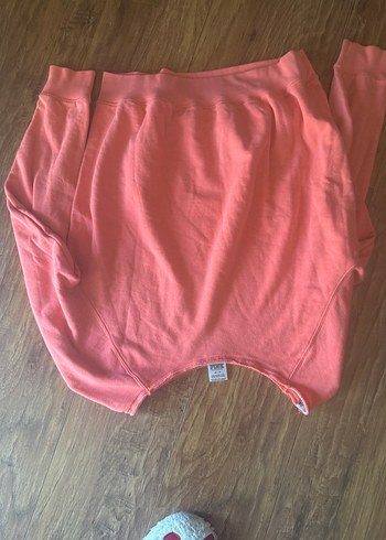 m Beden Pembe Uzun Kollu Love Pink Sweatshirt