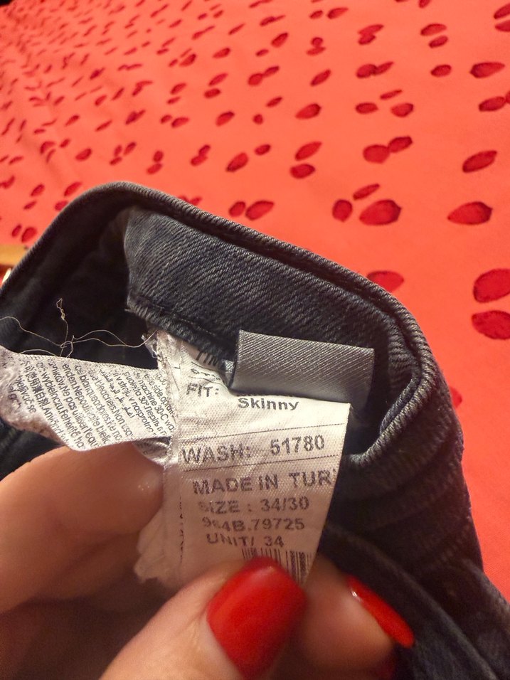 Erkek füme Denim Regular Fit Kot Pantolon - Görsel 3