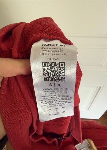 Kadın Koyu Kırmızı Eşofman Altı - Görsel 5