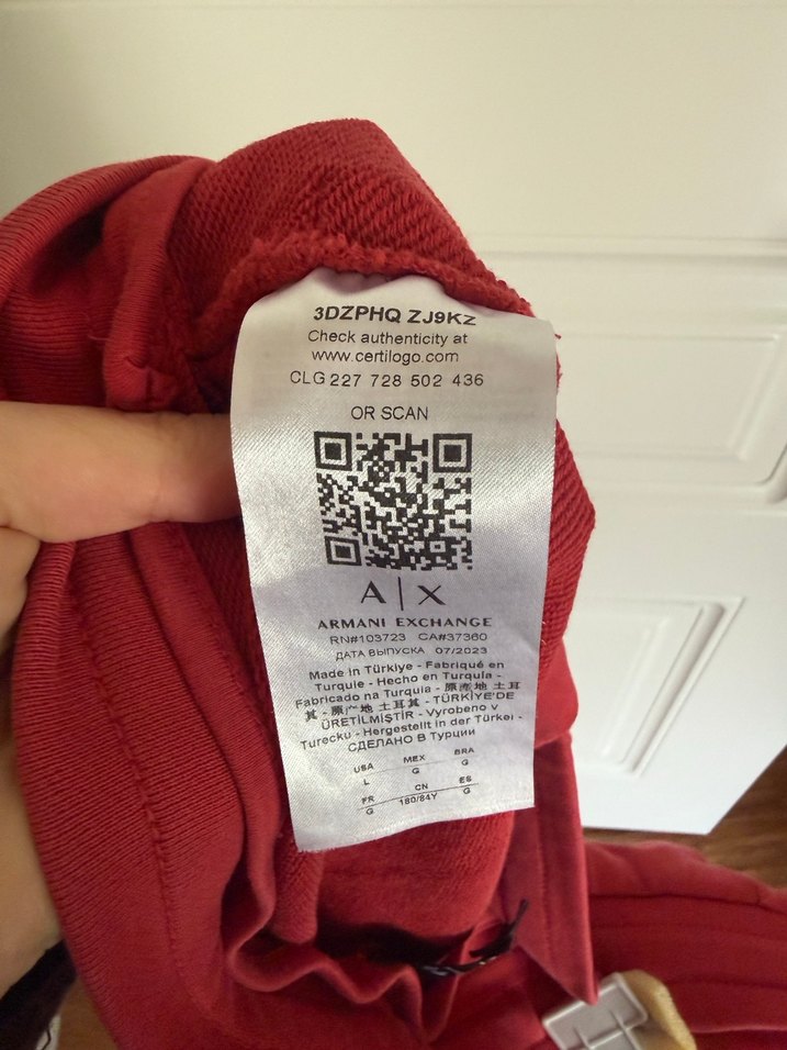 Kadın Koyu Kırmızı  Eşofman Altı - Görsel 5