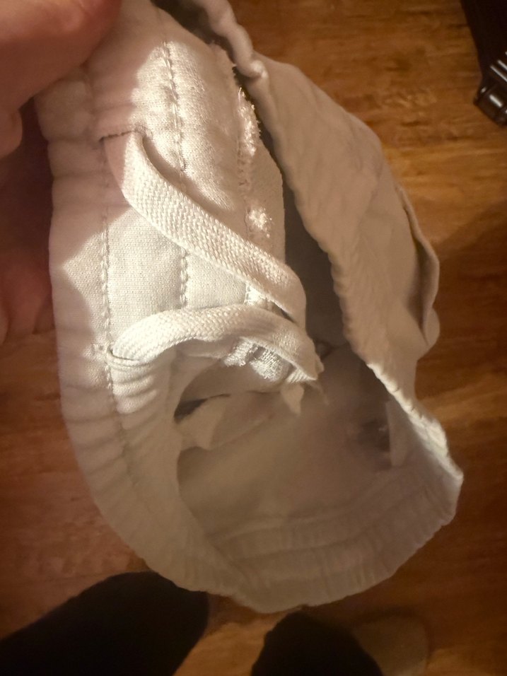 Erkek Beyaz Rahat Kesim Eşofman Altı - Görsel 3