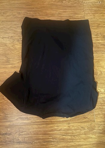 Erkek Siyah Denim Baskılı T-shirt - Görsel 3