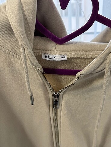 s Beden Addax krem sweat hırka