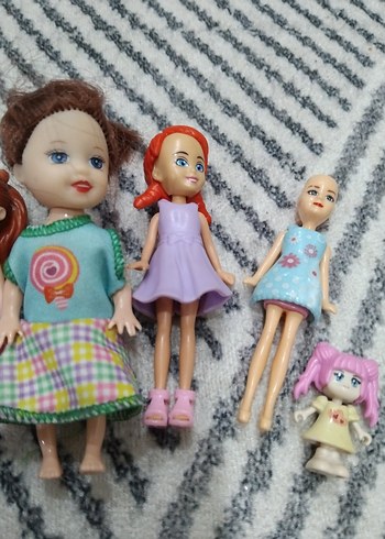 Barbie Pastel Renkli Bebek Seti