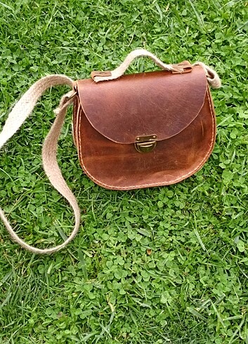 Hakiki Deri Kol Çantası - Görsel 5