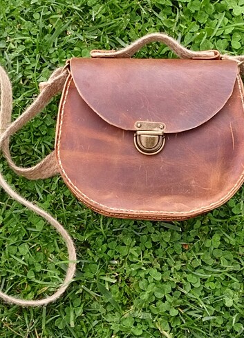 Hakiki Deri Kol Çantası - Görsel 6