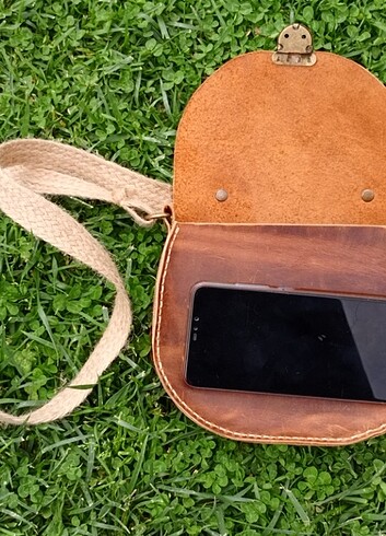 Hakiki Deri Kol Çantası - Görsel 8