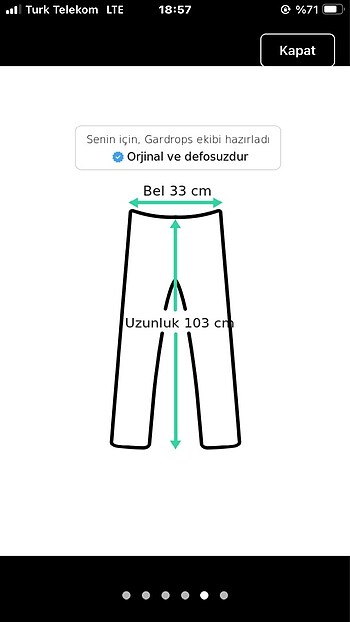 xs Beden lacivert Renk burdan aldım ama beli dar geldi