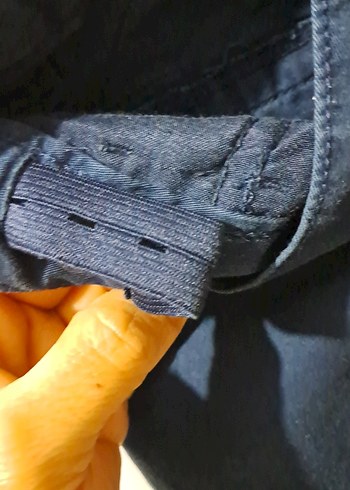 Erkek Lacivert Denim Şort - Görsel 3