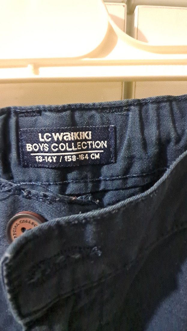 Erkek Lacivert Denim Şort - Görsel 2